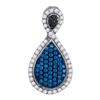 Image 1 : 10KT White Gold 0.53CTW DIAMOND FASHION PENDANT