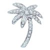 Image 1 : 14KT White Gold 0.26CTW ROUND DIAMOND LADIES FASHION TR