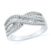 Image 1 : 10KT White Gold 0.50CTW DIAMOND FASHION BAND