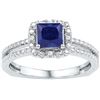 Image 1 : 0.03CTW-Diamond 0.90CT-LBS RING