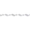 Image 1 : 10KT White Gold 0.25CTW DIAMOND FASHION BRACELET