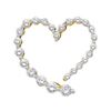 Image 1 : 14KT Yellow Gold 0.50CTW ROUND DIAMOND LADIES FASHION H