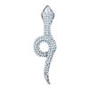 Image 1 : 10KT White Gold 0.40CTW DIAMOND MICRO-PAVE PENDANT