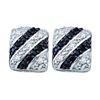 Image 1 : 10KT White Gold 0.27CTW DIAMOND FASHION EARRING