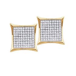 10KT Yellow Gold 0.90CTW ROUND DIAMOND LADIES MICRO PAV