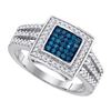 Image 1 : 10KT White Gold 0.50CTW DIAMOND FASHION RING