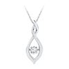 Image 1 : 0.03CTW-Diamond TWINKLE PENDANT