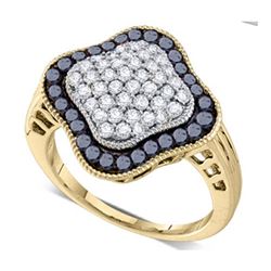 10KT Yellow Gold 1.00CTW DIAMOND FASHION RING