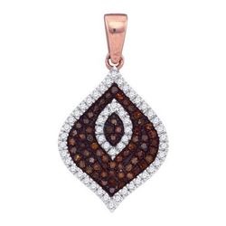 14K Yellow-Gold 0.35CTW DIAMOND MICRO-PAVE PENDANT