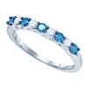 Image 1 : 10KT White Gold 0.48CTW DIAMOND FASHION BAND