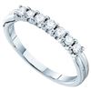 Image 1 : 14KT White Gold 0.33CTW DIAMOND LADIES FASHION BAND
