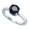 Image 1 : 10KT White Gold 2.00CTW DIAMOND FASHION RING