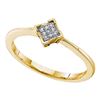 Image 1 : 0.01CT DIAMOND MICRO-PAVE RING