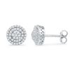 Image 1 : 10KT White Gold 0.50CTW DIAMOND FASHION EARRING
