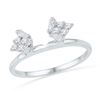 Image 1 : 14KT White Gold 0.25CTW DIAMOND ENHANCER