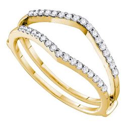 14KT Yellow Gold 0.25CTW DIAMOND FASHION BAND