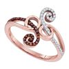 Image 1 : 10K Yellow-Gold 0.20CTW DIAMOND MICRO-PAVE RING