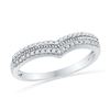 Image 1 : 10KT White Gold 0.5CTW DIAMOND FASHION BAND