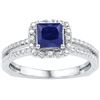 Image 1 : 0.03CTW-Diamond 0.90CT-LBS RING