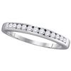 Image 1 : 14KT White Gold 0.25CT DIAMOND LADIES FASHION BAND