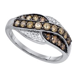 10KT White Gold 0.57CT DIAMOND FASHION RING