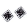 Image 1 : 10KT White Gold 0.25CT DIAMOND FASHION EARRING