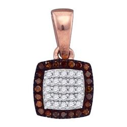 14K Yellow-Gold 0.14CTW DIAMOND MICRO-PAVE PENDANT