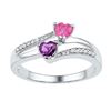 Image 1 : 0.05CTW-Diamond 0.61CT-AM LPS RING
