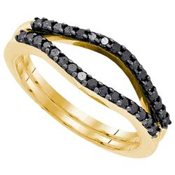 10K Yellow-gold 0.33CTW DIAMOND FASHION RING