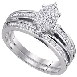 925 Sterling Silver White 0.25CTW DIAMOND MICRO-PAVE BR