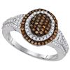 Image 1 : 10KT White Gold 0.50CTW DIAMOND FASHION RING