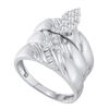 Image 1 : 10KT White Gold 0.32 CT DIAMOND FASHION TRIO SET