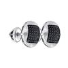 Image 1 : 925 Sterling Silver White 0.33CT DIAMOND MICRO-PAVE EAR