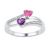 Image 1 : 0.05CTW-Diamond 0.61CT-AM LPS RING