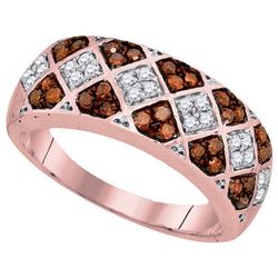 10KT Rose Gold 0.50CTW DIAMOND FASHION RING