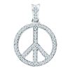 Image 1 : 10K Yellow-gold 0.25CTW DIAMOND FASHION PENDANT