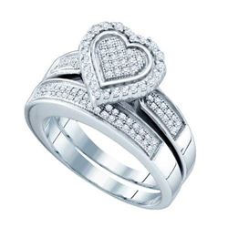 925 Sterling Silver White 0.40CTW DIAMOND MICRO PAVE BR