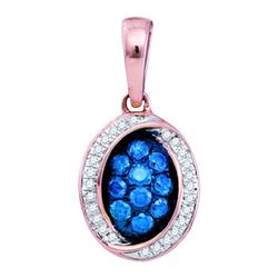 10K Yellow-Gold 0.33CTW DIAMOND MICRO-PAVE PENDANT