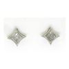 Image 1 : 14KT White Gold 0.15CTW PRINCESS DIAMOND LADIES INVISIB
