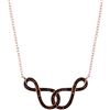 Image 1 : 10KT Rose Gold 0.20CTW DIAMOND MICRO-PAVE PENDANT