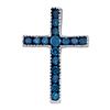 Image 1 : 10KT White Gold 0.15CTW DIAMOND FASHION PENDANT