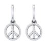 Image 1 : 10KT White Gold 0.25CTW DIAMOND FASHION EARRINGS