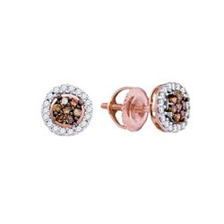 10K Yellow-Gold 0.25CTW DIAMOND FASHION EARRING