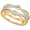 Image 1 : 10K Yellow-gold 0.25CTW-Diamond ENHANCER