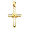 Image 1 : 10KT White Gold 0.05CTW DIAMOND MICRO PAVE EARRING