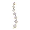Image 1 : 14KT Yellow Gold 0.50CTW DIAMOND JOURNEY PENDANT