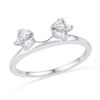Image 1 : 14KT White Gold 0.20CTW DIAMOND ENHANCER