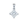 Image 1 : 10KT White Gold 0.26CT DIAMOND FASHION PENDANT
