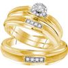 Image 1 : 0.16CTW-Diamond TRIO SET