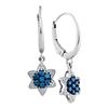Image 1 : 10KT White Gold 0.27CTW DIAMOND FASHION EARRING